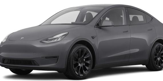 TESLA MODEL Y 2021 5YJYGDEE1MF212181 image